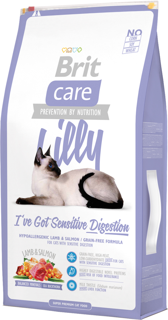 Корм для кошек Brit Care Cat Lilly I have Sensitive Digestion, 7 кг