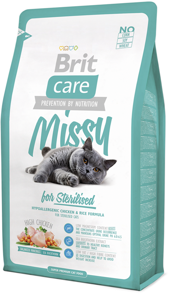 Корм для кошек Brit Care Cat Missy for Sterilised, 2 кг