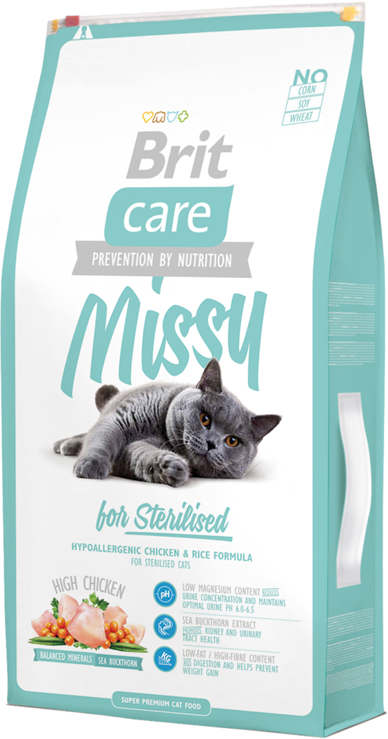 Корм для кошек Brit Care Cat Missy for Sterilised, 7 кг