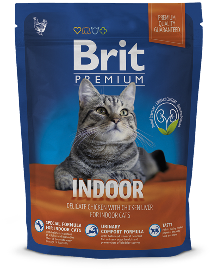 Корм для котов Brit Premium Cat Indoor 300 г