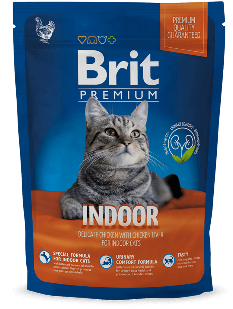 Корм для котов Brit Premium Cat Indoor 800 г