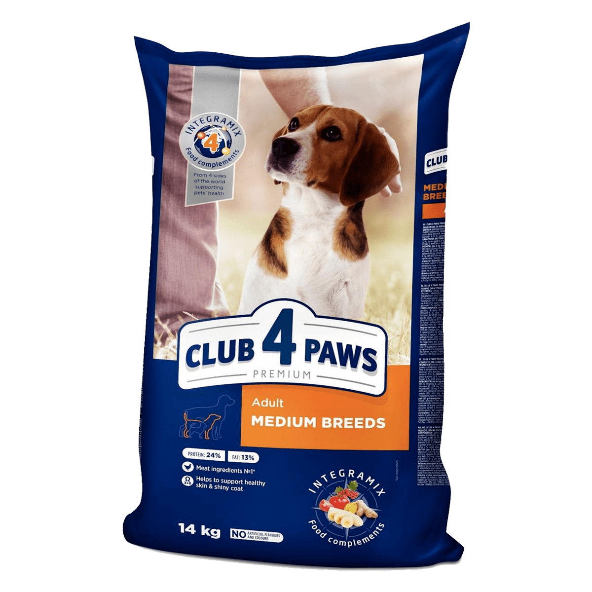 Club 4 Paws Premium Medium Breeds 14 кг - корм Клуб 4 лапы для собак средних пород