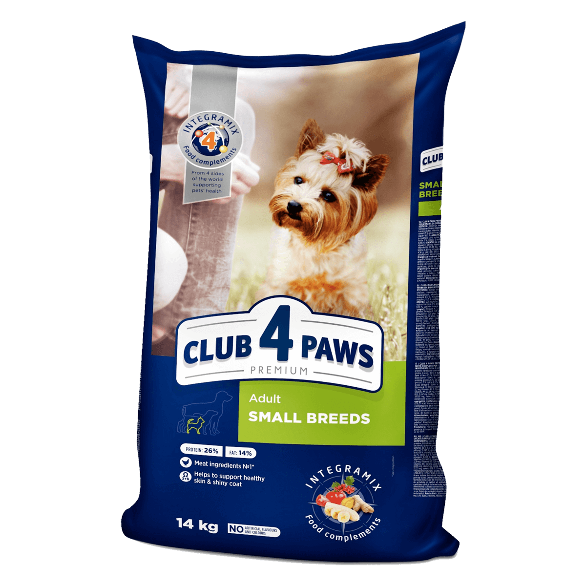 Club 4 Paws Premium Small Breeds 14 кг - корм Клуб 4 лапы для собак малых пород