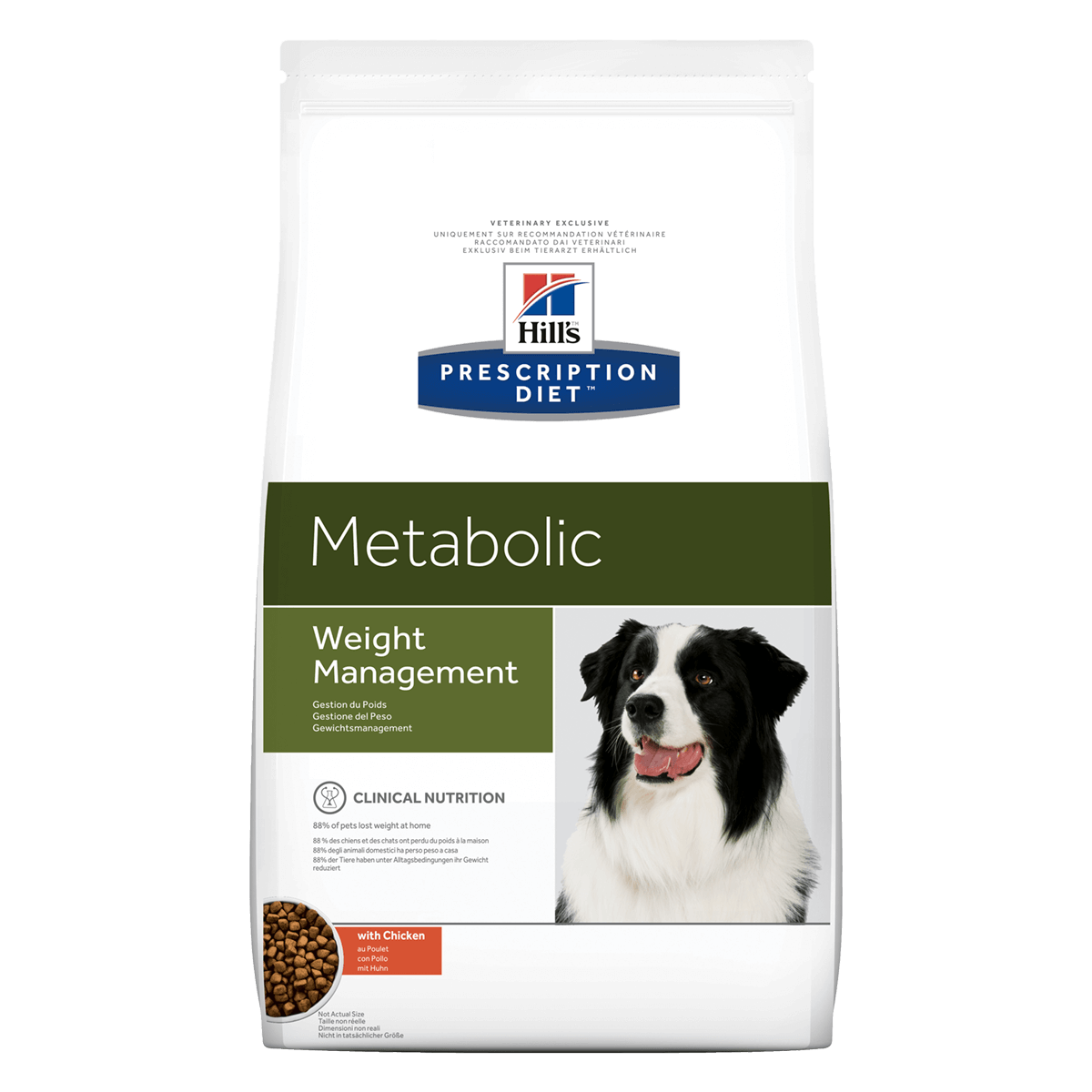 Hill's Prescription Diet Metabolic Weight Management, 2 кг - корм Хилс для собак