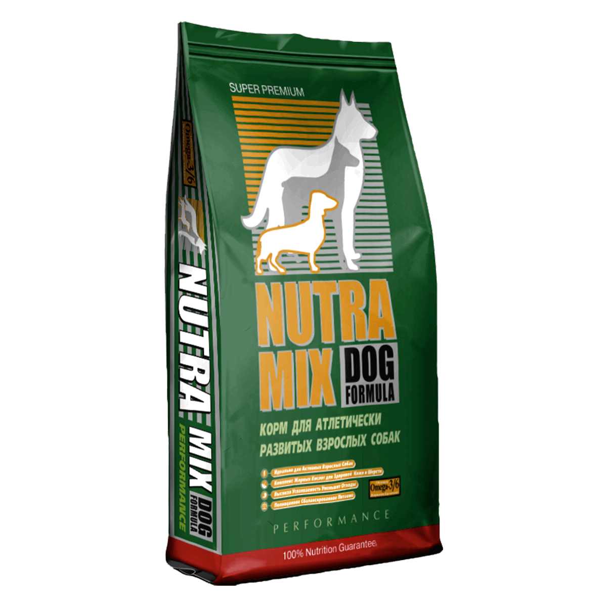 Nutra Mix Dog Perfomance 7,5 кг - корм Нутра Микс для активных собак