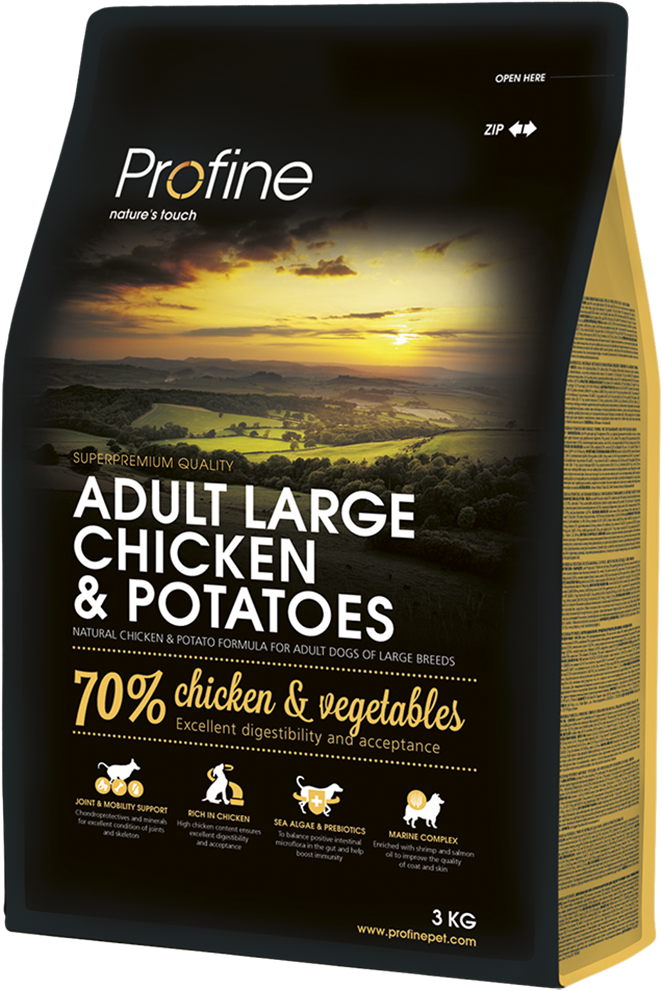 Корм для собак Profine Dog Adult Large Breed Chicken & Potatoes 3 кг