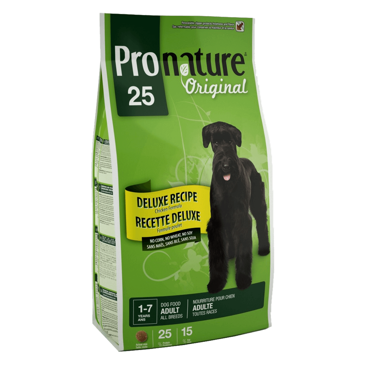 Pronature Original Dog Adult Deluxe 15 кг - корм Пронатюр для собак в возрасте от 1 до 7 лет