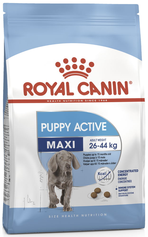 Корм для собак Royal Canin Maxi Junior Active (Puppy Active) 15 кг