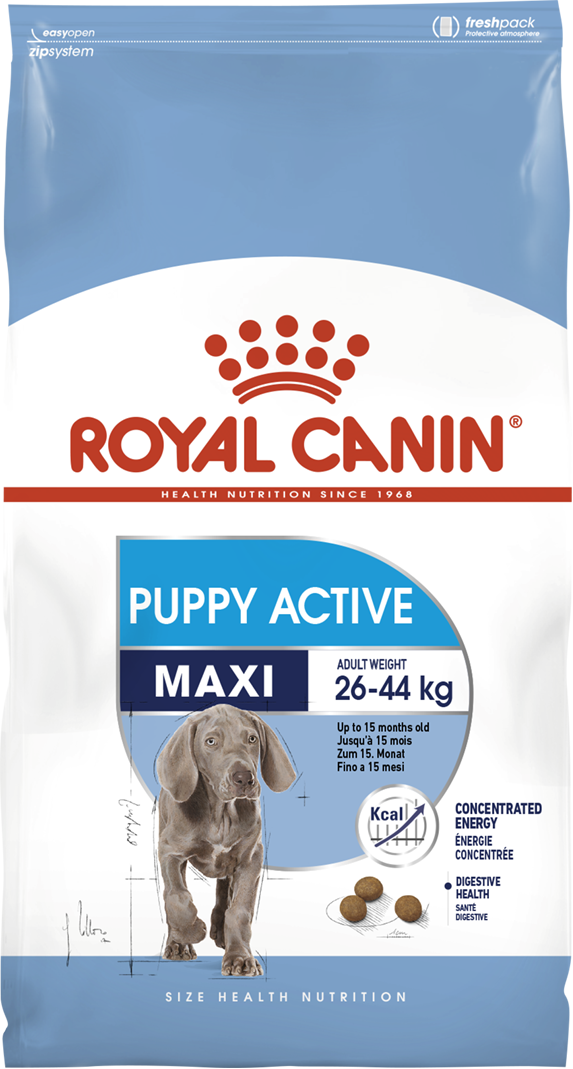 Корм для собак Royal Canin Maxi Puppy Active 15 кг