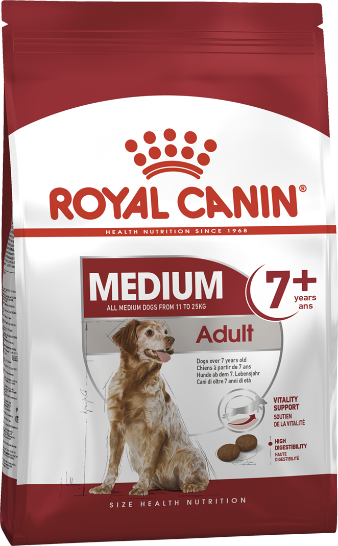 Корм для собак Royal Canin Medium Adult 7+ 15 кг