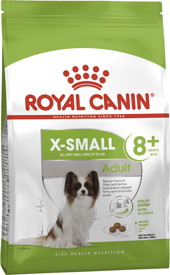 Корм для собак Royal Canin XSmall Adult 8+ 1,5 кг
