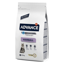 Advance Cat Hairball Turkey & Rice, 1,5 кг - корм Эдванс для взрослых кошек
