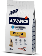 Корм для собак Advance Mini Sensitive 3 кг
