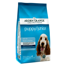 Arden Grange Puppy Junior 12 кг - корм Арден Гранж для щенков с куриным мясом