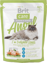 Корм для кошек Brit Care Cat Angel I am Delighted Senior, 400 г