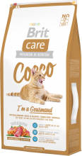 Корм для кошек Brit Care Cat Cocco I am Gourmand, 7 кг