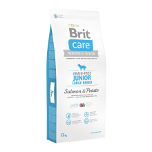 Корм для собак Brit Care Grain-free Junior Large Breed Salmon & Potato, 12 кг