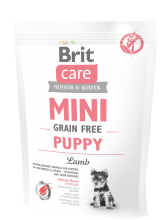 Корм для собак Brit Care Mini Grain Free Puppy Lamb, 400 г