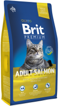 Корм для котов Brit Premium Cat Adult Salmon 8 кг