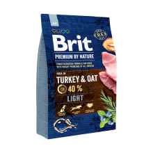 Корм для собак Brit Premium Light, 3 кг