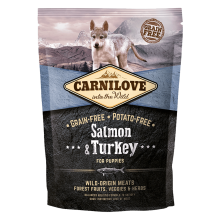 Carnilove Puppy Salmon & Turkey 1,5 кг - корм Карнилав для щенков