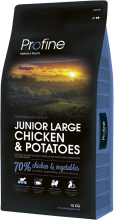 Корм для собак Profine Junior Large Breed Chicken & Potatoes 15 кг